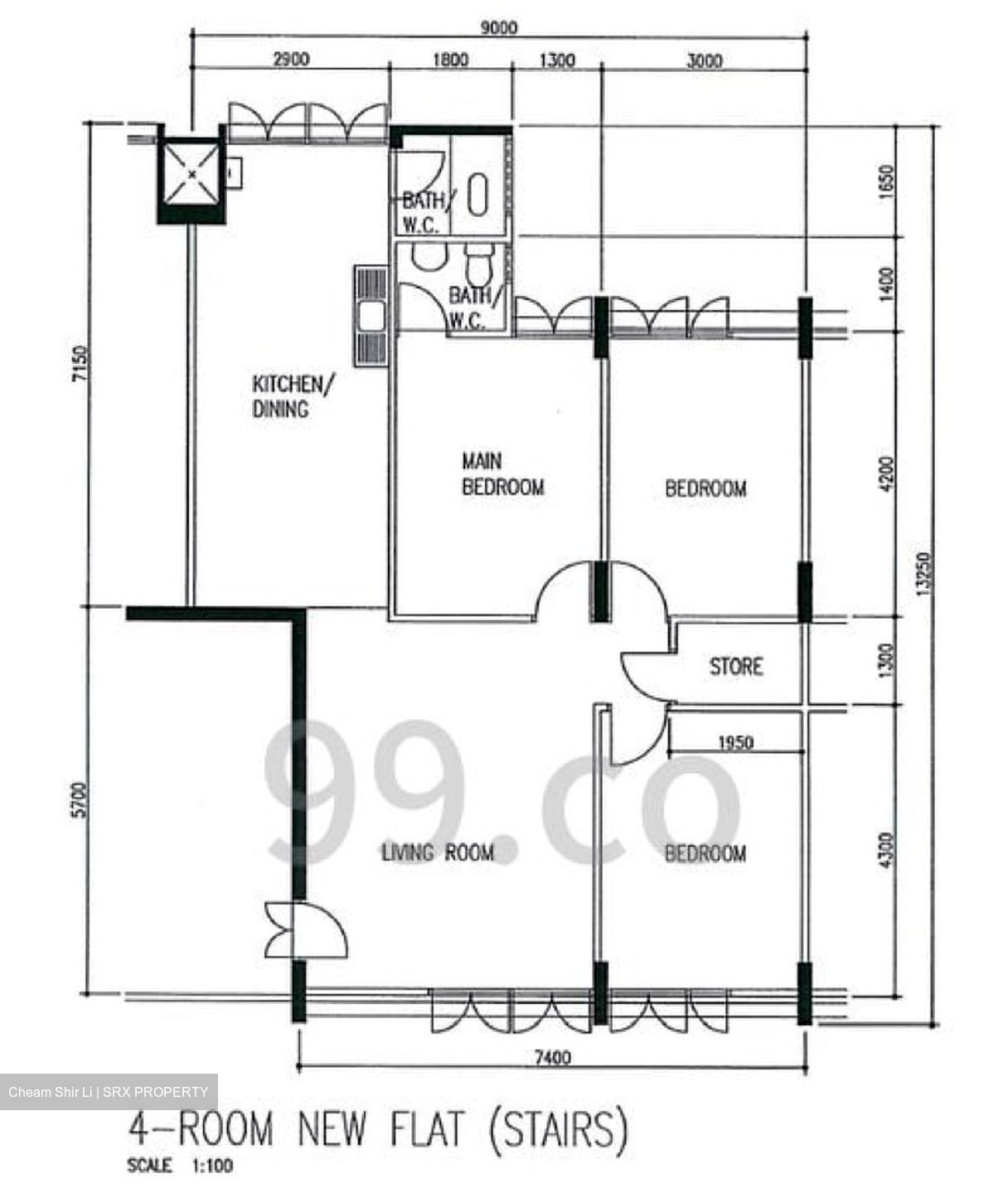 Blk 322 Ang Mo Kio 31 (Ang Mo Kio), HDB 3 Rooms #578515371